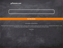 Tablet Screenshot of gofuneme.com